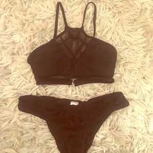 NWOT Black bikini